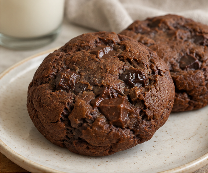 Double Chunky Monkey Cookie close-up