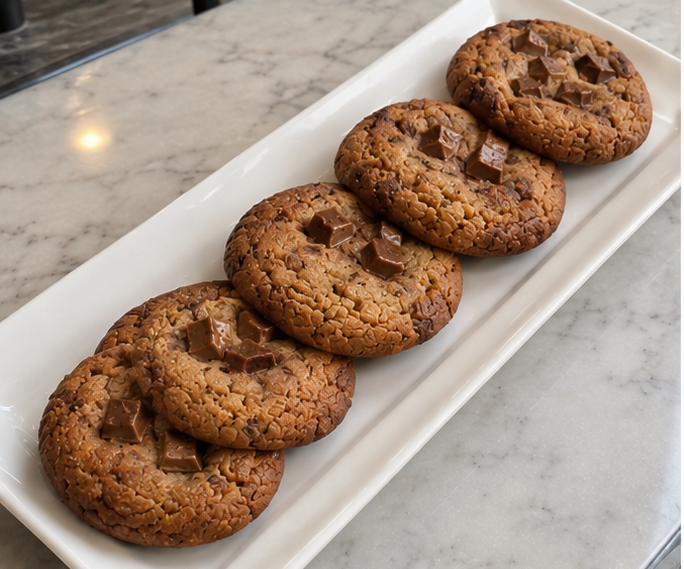 Guilt-free gluten-free chocolate chip cookies - product view