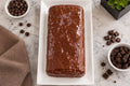 Overhead view of The Tea Room Triple Chocolate Loaf